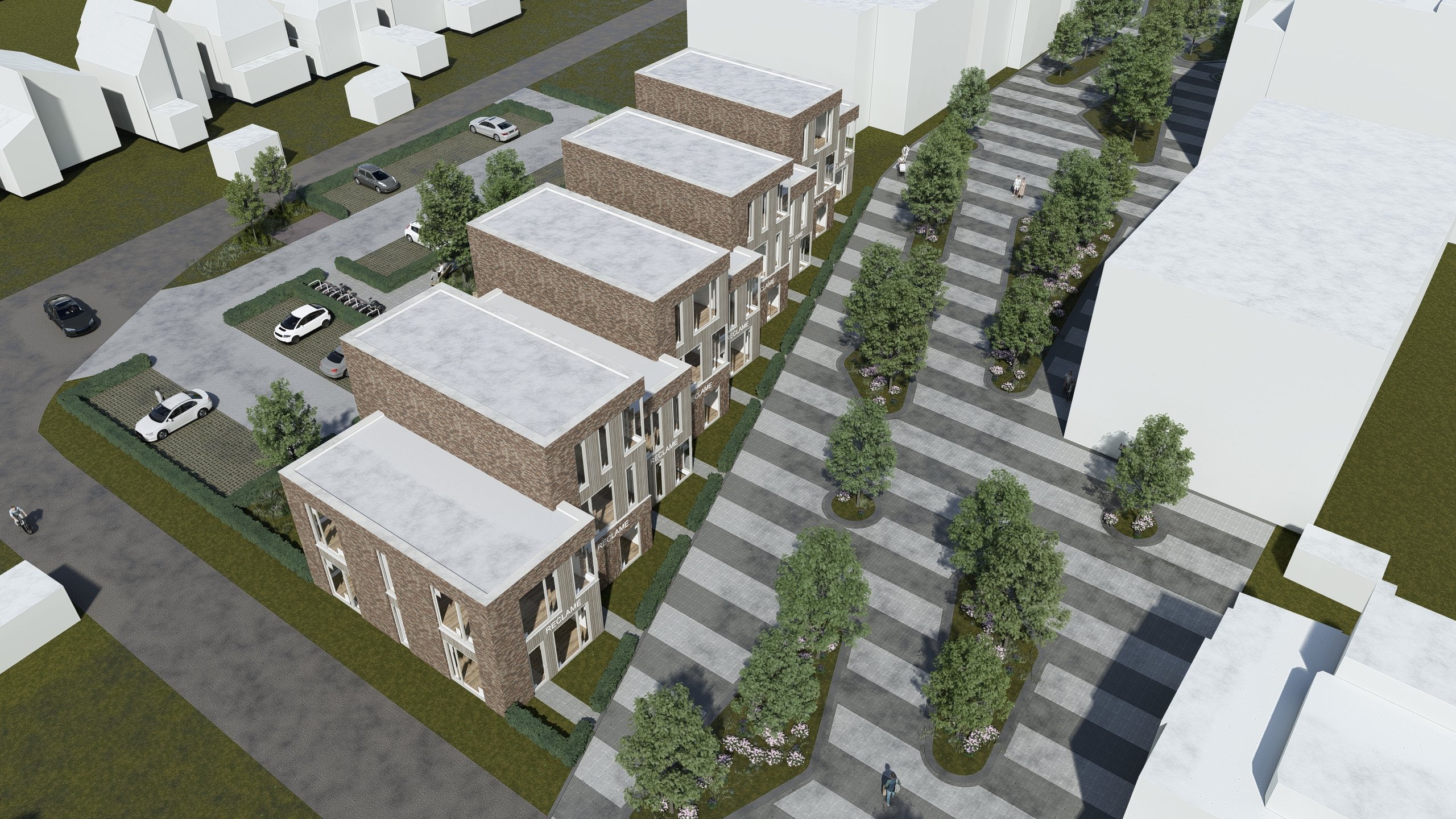 Kantoorvilla's met twee bouwlagen