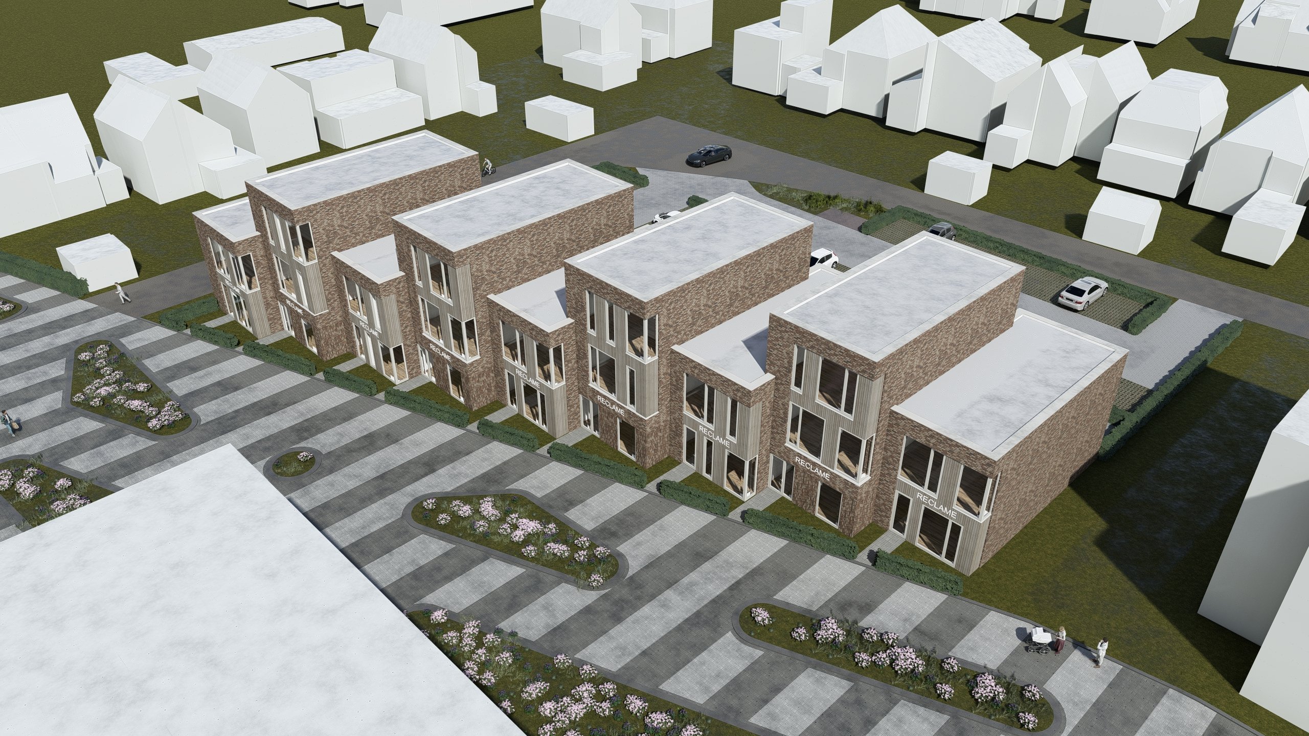 Kantoorvilla's met twee bouwlagen
